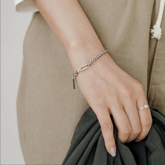 NEW 925 STERLING SILVER CHAIN BRACELET - Picture 8 of 9